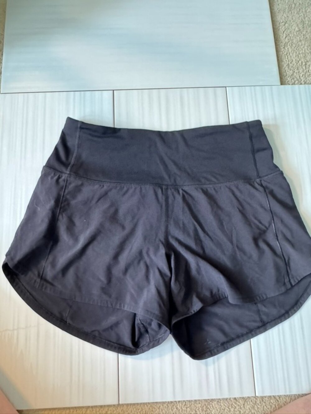 lululemon athletica Black Running Short